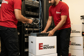 Cable reference map IT infrastructure relocation Abu Dhabi