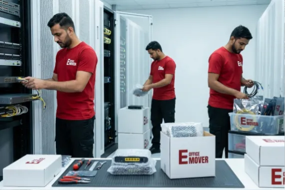 Network infrastructure and structured cabling relocation in Dubai
