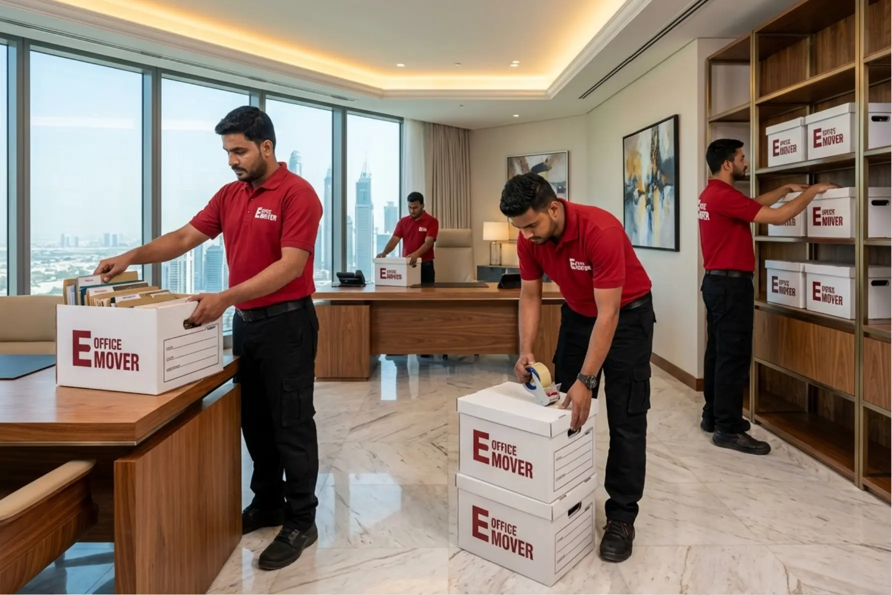 Archive and document packing service with PDPL compliance Dubai