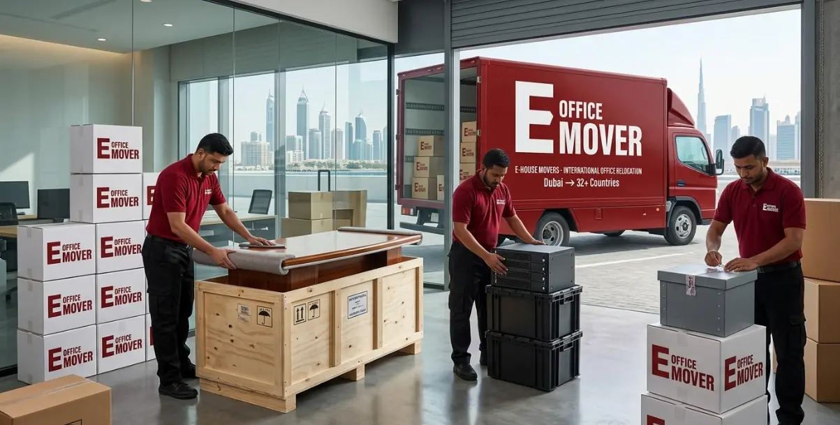 International office relocation sea air freight Dubai UAE