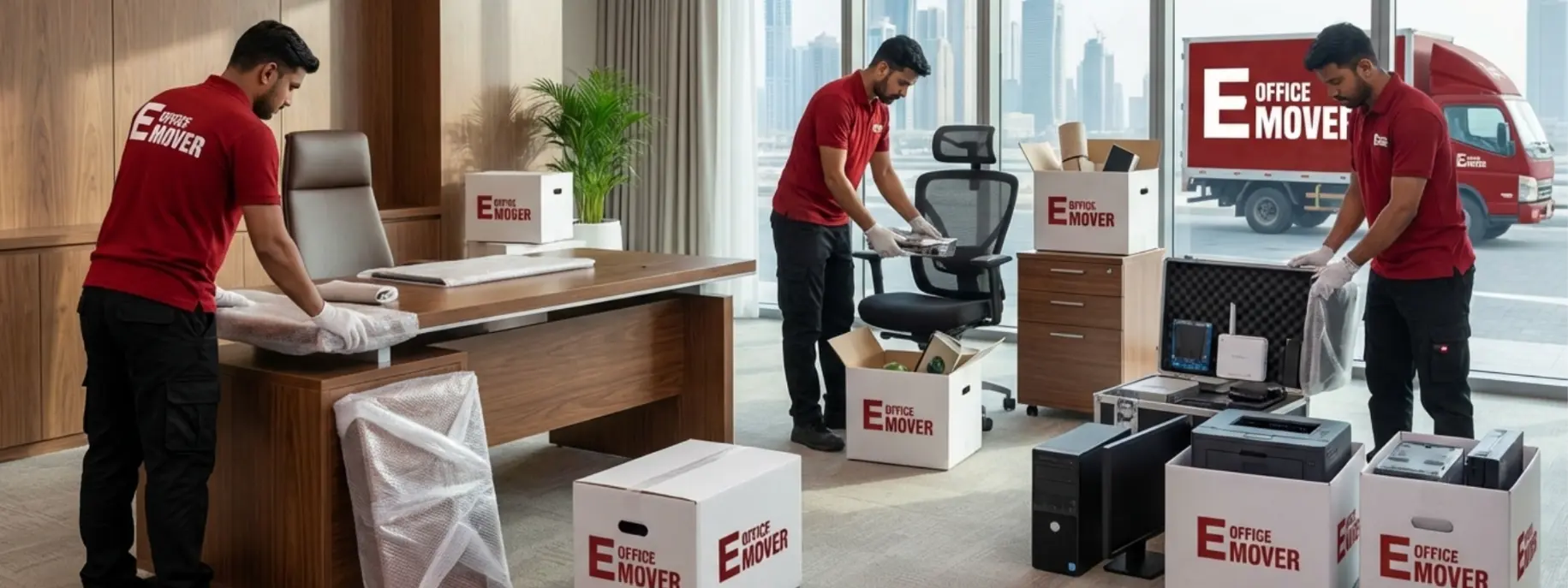 International office packing service export-standard Dubai
