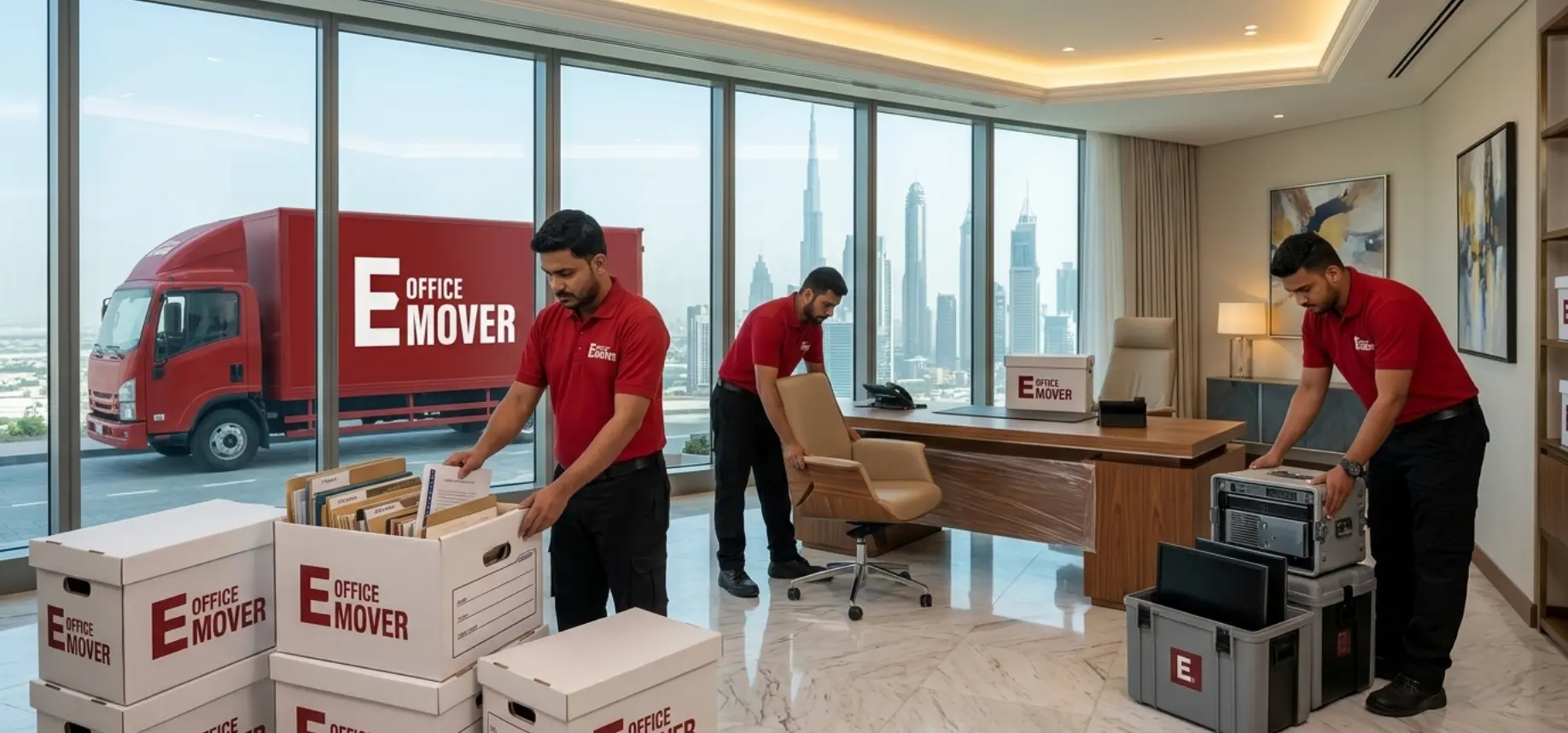 Law firm archive relocation DIFC Dubai